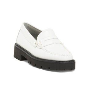 GH BASS White Whitney Super Lug Loafers